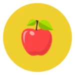 healthy recipes android application logo